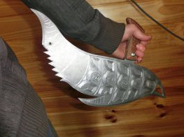 Рукоятка для ножа из бересты своими руками 