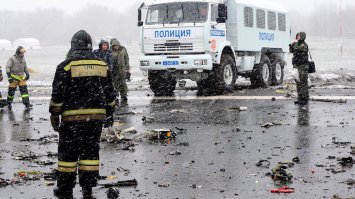 Судя по тому как лихо мусоровозка проехалась по обломкам и останкам, результат экспертизы известен заранее.