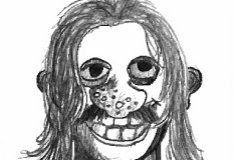 Фоторобот неизвестного совершившего разбойное нападение на магазин