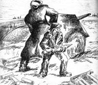 Мой бой, народный художник России Ю. Походаев