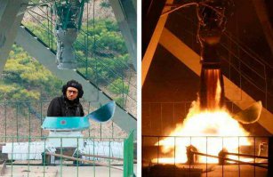 Вообще то это было испытание пилотируемого спутника, но иностранный космонавт забыл закрыть люк.