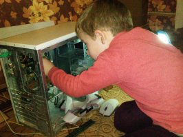 Мужик растёт!