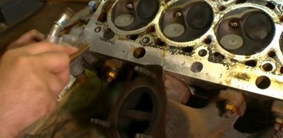 а вот так ГРМ шлифуют баварские мастера (брусок медный)