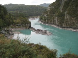 Катунь в сентябре. Чемал