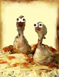 Эта еда сама не прочь вас сожрать!