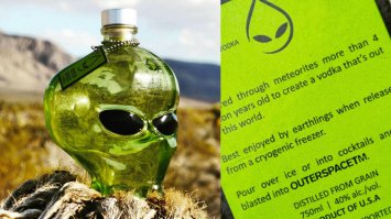 Водка фильтрованная на метеоритах