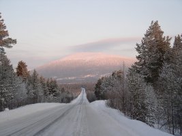 Помню, тоже снимал на севере ...