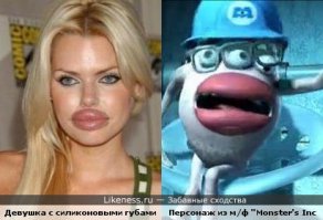 Очередная жертва "надувательства" губ 