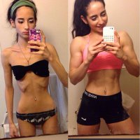 Спорт помог девушке победить анорексию и встретить любовь