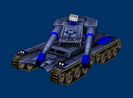 Двухпушечный безбашенный танк VT1 (Леопард 3)