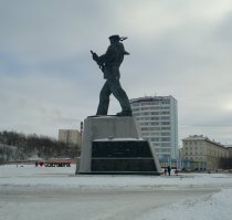 Наш Алёша!Североморск!