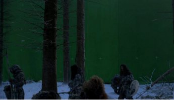 В смысле будет самый большой зеленый экран?