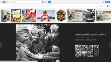 А у меня Googlesearch вот что находит по запросу "heroic children"