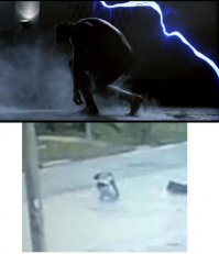 Авария дня. Водитель и пассажир выжили после встречи со столбом