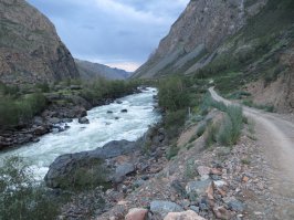 дорога вдоль Чулышмана