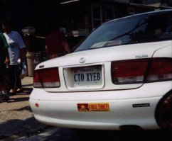 Подборка "русских" номеров в Америке