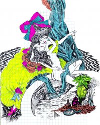 Это моё. Тоже любил рисовать миниатюры.