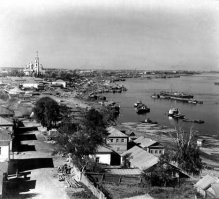 1. Город Кинешма. Набережная. 1910 г
2. Город Кинешма. Общий вид с колокольни Успенской церкви. 1910 г