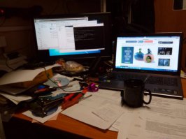 у меня так украшено....