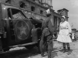 В кинофильме "Мир входящему".