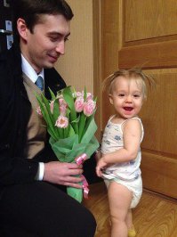 Милые иллюстрации о любви между отцом и дочерью