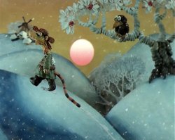 Давным-давно, в одной весьма пластилиновой местности, жил да был… орёл-мужчина!