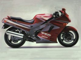 Kawasaki ZZR 1100 ninja 1992 год