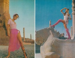 Декольте вместо хиджаба: сексуальные иранские модели на обложках журналов полвека назад