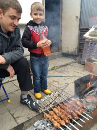 шашлык, господа, должен быть из баранины и на саксауле!