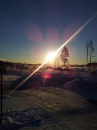 Утро. Мороз -24.