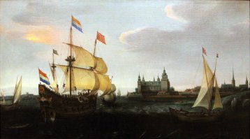 13. Флаг Российской империи не был получен преставлением цветов голландского флага. 

Флаг Нидерландов с оранжевой полосой утверждён 1 апреля 1572 года. Использовался по 19 января 1795 года. Современный флаг красно\бело\синий приняли 16 февраля 1937 года. 

На возможное существование ещё в 1674—1676 годах бело-сине-красного знамени указывал П. И. Белавенец: «Очень интересно знамя, потерянное при Нарве, бело-сине-красное, с золотым двуглавым орлом (об изготовлении таких знамён есть указание в архиве Оружейной палаты, они делались при Алексее Михайловиче для игр царевича Петра Алексеевича»).

Уже бесспорно 6 августа 1693 года, во время плавания Петра I в Белом море с отрядом военных кораблей, построенных в Архангельске, на 12-пушечной яхте «Святой Пётр» впервые был поднят так называемый «флаг царя Московского» — сшитое из флагдука полотнище размером 4,6x4,9 метров, состоящее из трёх горизонтальных равновеликих полос белого, синего и красного цветов, с золотым двуглавым орлом посередине. Оригинал этого старейшего из сохранившихся российских флагов находится в Центральном военно-морском музее в Санкт-Петербурге (инвентарный номер 10556).

Голландские корабли Хендрик Врум (род.1566, Харлем - ум. 04.02.1640, Харлем, Нидерланды)

Полоса, повторюсь, оранжевая, не красная - оранжевый цвет королевского рода.

Источник:  © Fishki.net