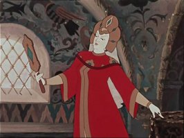 По-доброму раздает яблочки