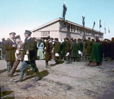 Москва. Пивная на Ходынском поле