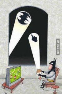 Бэтмен против Cупермена по версии Dragonarte