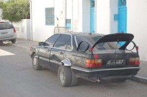 в правилах написано, что запрещается эксплуатация ТС, если отсутствует 1 болт или гайка на колесе, а тут такое изменение в конфигурации, что я даже теряюсь в догадках сколько штраф составит?