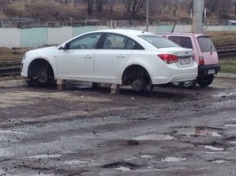 Тот момент, когда утром вышел к своей ласточке и радуешься, что у тебя ОКА