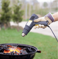 А можно и угольки раздувать!