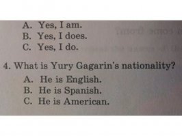 "Если вы считаете таковым полет первого человека в космос - это наше личное дело, других оно не касается..." Это событие мирового маштаба! Если вы со мной не согласны - это ваше личное дело. 
Как прокомментируете картинку, кстати?