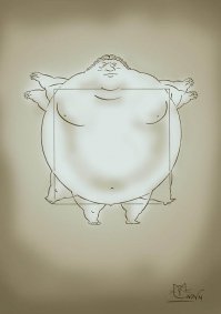 Похож )))
Сразу видно, что голод истязает его тело )))