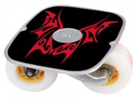 Прикупил себе 
Drift skate умещается в маленький рюкзак, но кататься пока на нем не научился, видимо возраст сказывается))
Хотя обычно предпочитаю самокат. А для прогулки по лесу самое оптимальное велосипед.