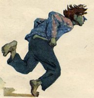 А как же Мальчиш-плохиш?

"Лишь один Мальчиш-Плохиш захотел идти в буржуинство. Но такой был хитрый этот Плохиш, что никому ничего не сказал, а подтянул штаны и помчался вместе со всеми, как будто бы на подмогу.
Бьются мальчиши от темной ночи до светлой зари. Лишь один Плохиш не бьется, а все ходит да высматривает, как бы это буржуинам помочь..."

"Обрадовались тогда буржуины, записали поскорее Мальчиша-Плохиша в свое буржуинство и дали ему целую бочку варенья да целую корзину печенья.
Сидит Мальчиш-Плохиш, жрет и радуется."