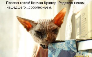 Я рада, что нашлась пропажа - не сезон сейчас для них на улице, замерзнут в момент, а подберет не всякий(((