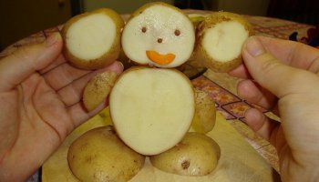 Игрушки из картошки 1931 год