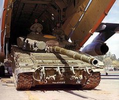 Ил 76 надо было бы пошире сделать, что бы танк перевозить.