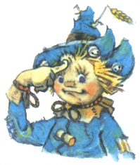 А почему бы, как поступил тот же Страшила, сразу мозги не попросить?