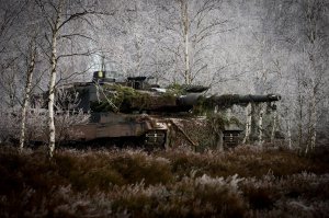 Обновлённый танк Leopard 2A7+