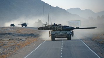 Обновлённый танк Leopard 2A7+
