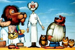 Добавил бы "Доктор Айболит" по Чуковскому от "Киевнаучфильма"