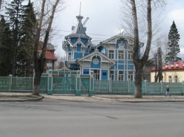 Кружевной дом в Иркутске