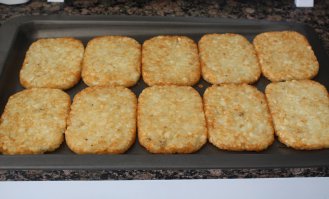 По моему это не десерт, а картофельные оладьи по-американски, hash browns.